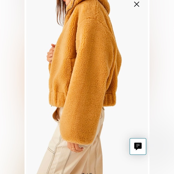 NWT - Free People Get Cozy Faux Shearling Jacket - Picture 3 of 3